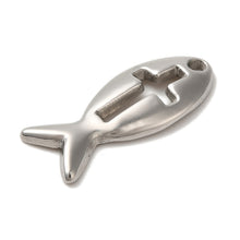 Load image into Gallery viewer, Fishermen of Men Silver Charm