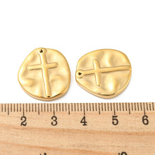 Load image into Gallery viewer, YHWH Gold Charm