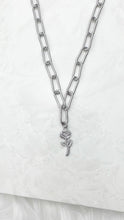 Load image into Gallery viewer, The Rose Necklace (Silver)