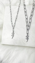 Load image into Gallery viewer, The Rose Necklace (Silver)