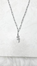 Load image into Gallery viewer, The Rose Necklace (Silver)