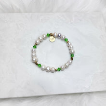 Load image into Gallery viewer, Peridot & Pearls