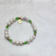 Load image into Gallery viewer, Peridot & Pearls