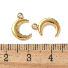 Load image into Gallery viewer, Dainty Moon Charm