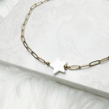 Load image into Gallery viewer, White Star Necklace