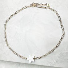 Load image into Gallery viewer, White Star Necklace