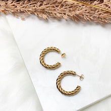 Load image into Gallery viewer, Ellie Hoop earrings