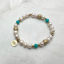Load image into Gallery viewer, Marigold Pearl Bracelet