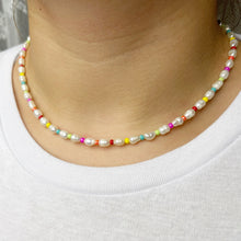 Load image into Gallery viewer, Summer Pearls Choker