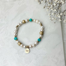 Load image into Gallery viewer, Marigold Pearl Bracelet