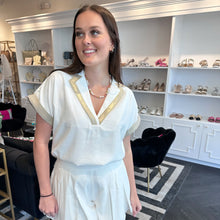 Load image into Gallery viewer, Marigold Pearl Necklace