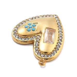 Twinkle Little Heart Charm