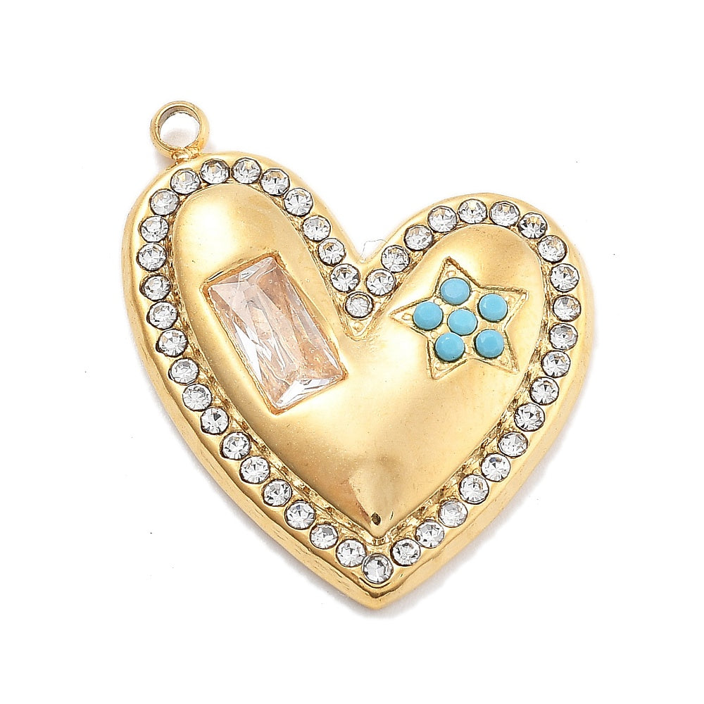 Twinkle Little Heart Charm