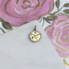 Load image into Gallery viewer, Shine Butterfly Gold Charm
