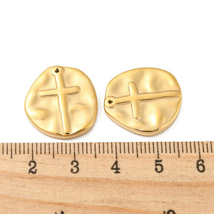 YHWH Gold Charm