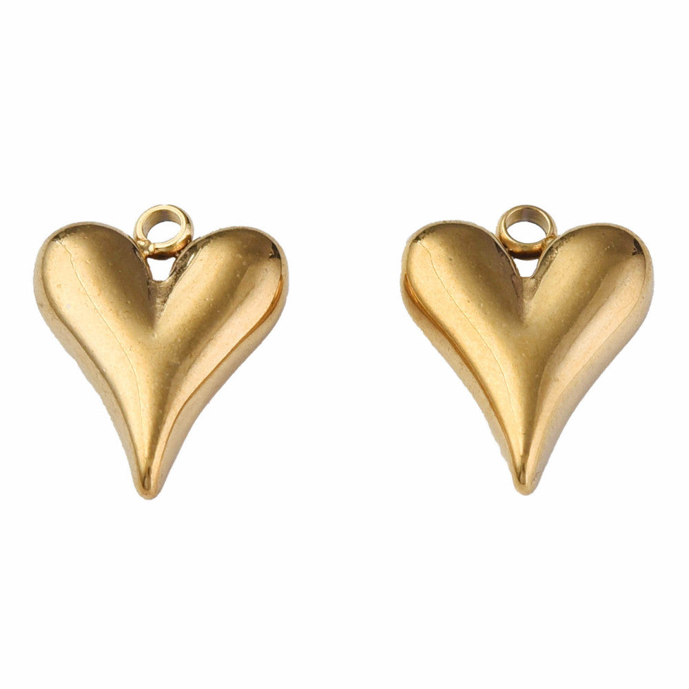 Bubble Heart Charm
