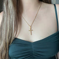 Cross Necklace (Silver)