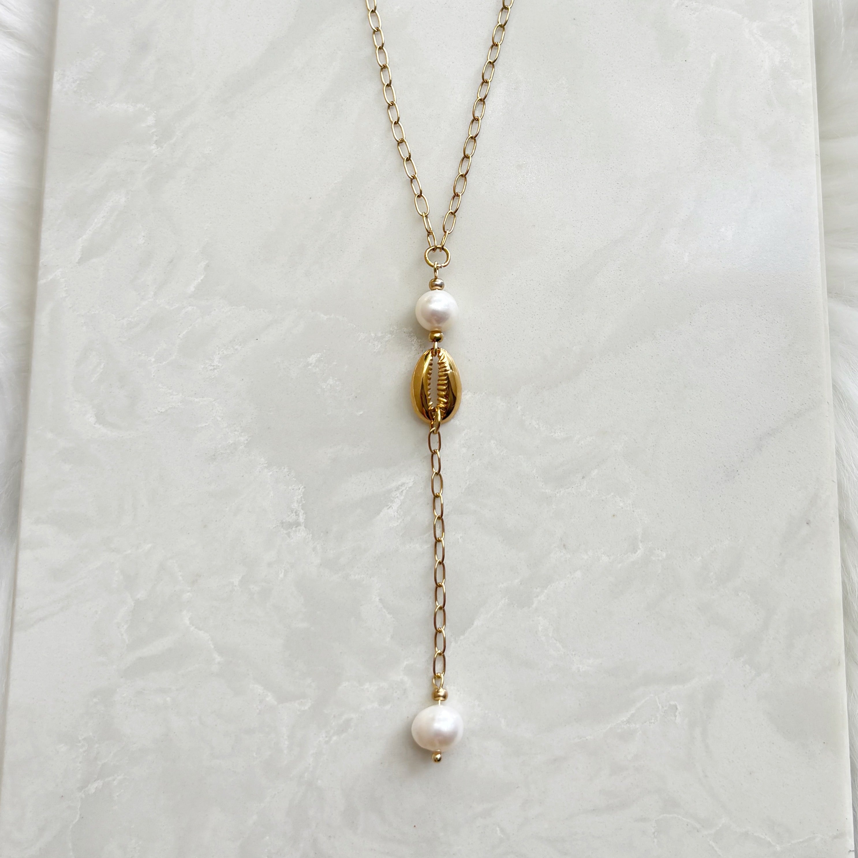 Golden Shoreline Necklace