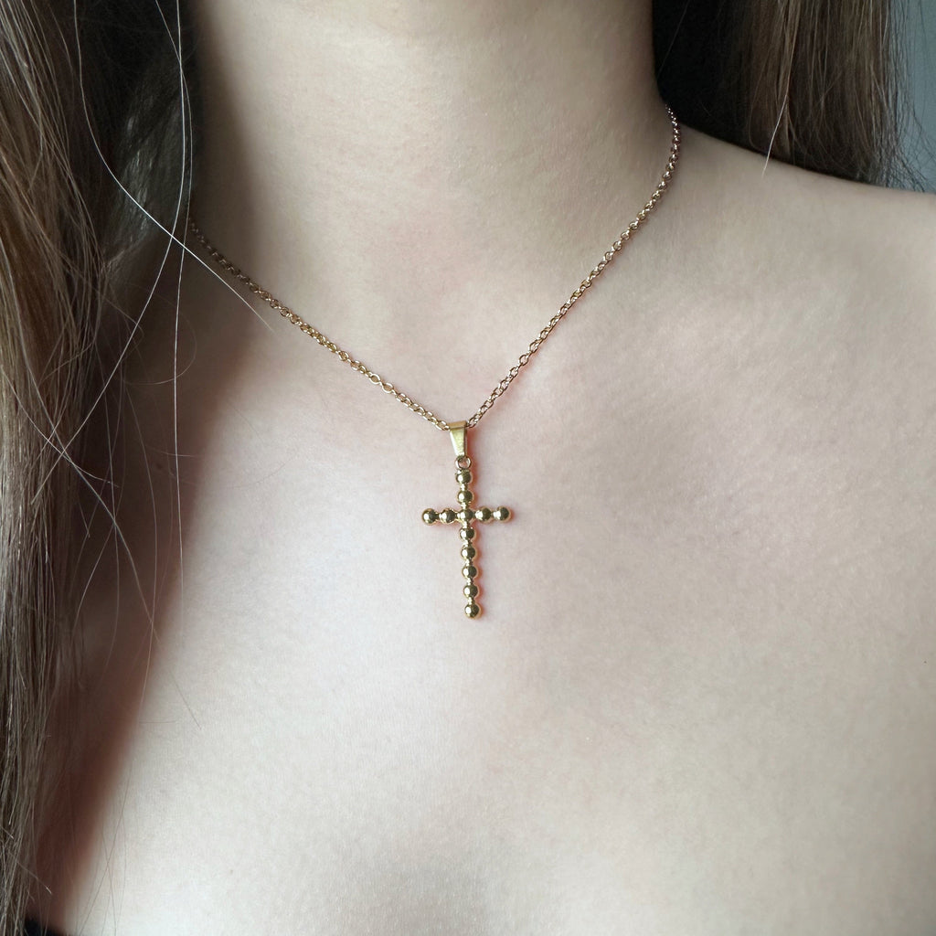 Cross Necklace (Silver)