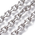 Silver Diamond Cut Cable Chain