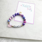Butterfly Jade Name Bracelet