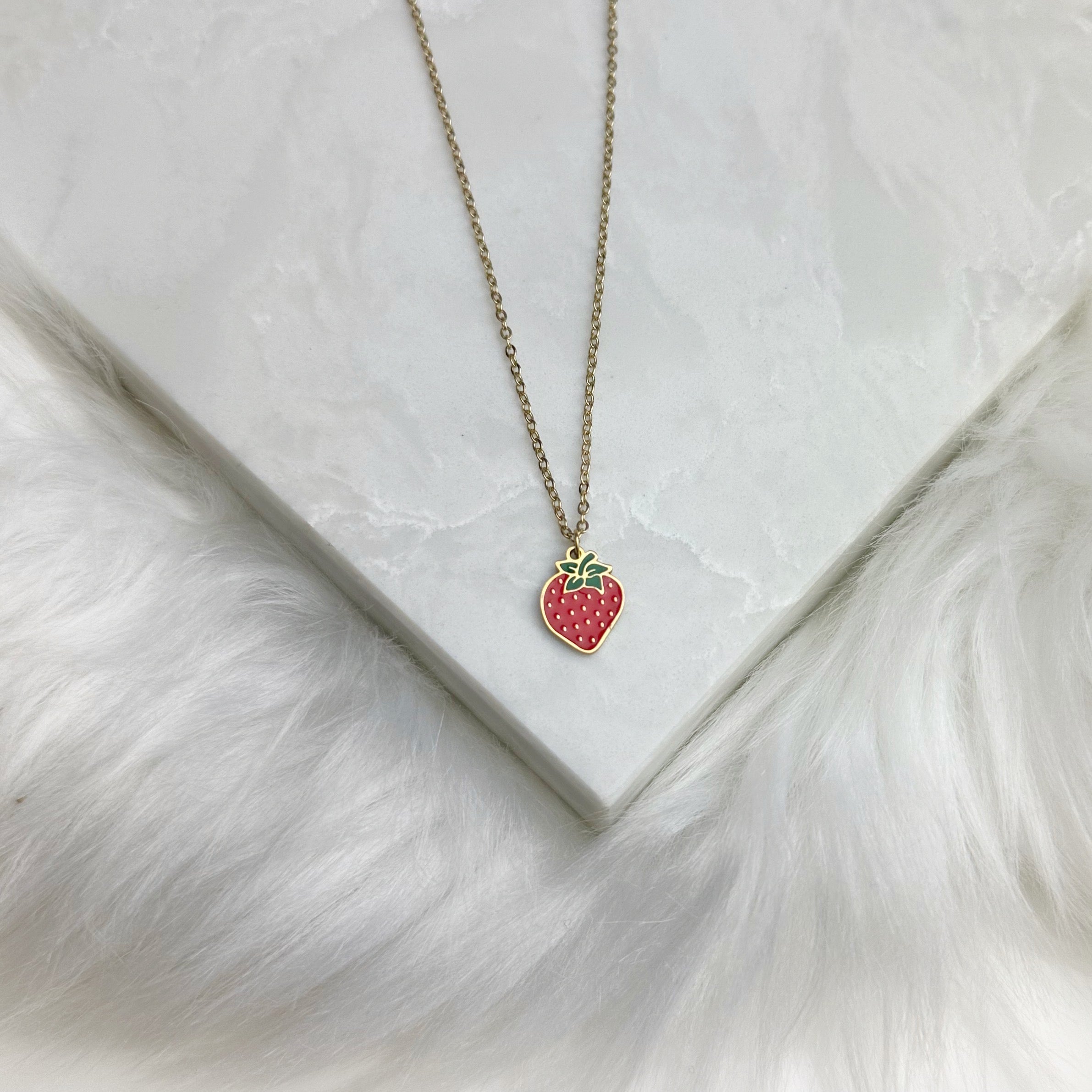 Strawberry Necklace