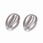 Cowrie Shell Silver Charm