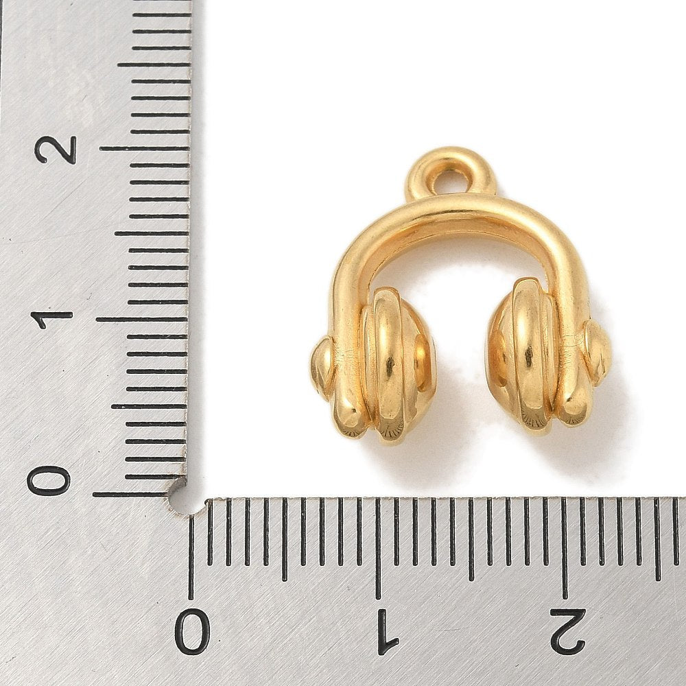 Soundwave Gold Charm