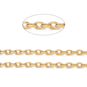 Diamond Cut Cable Chain