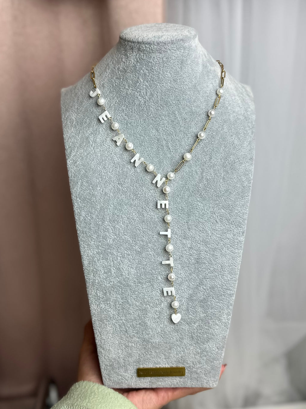 Lariat Name Necklace