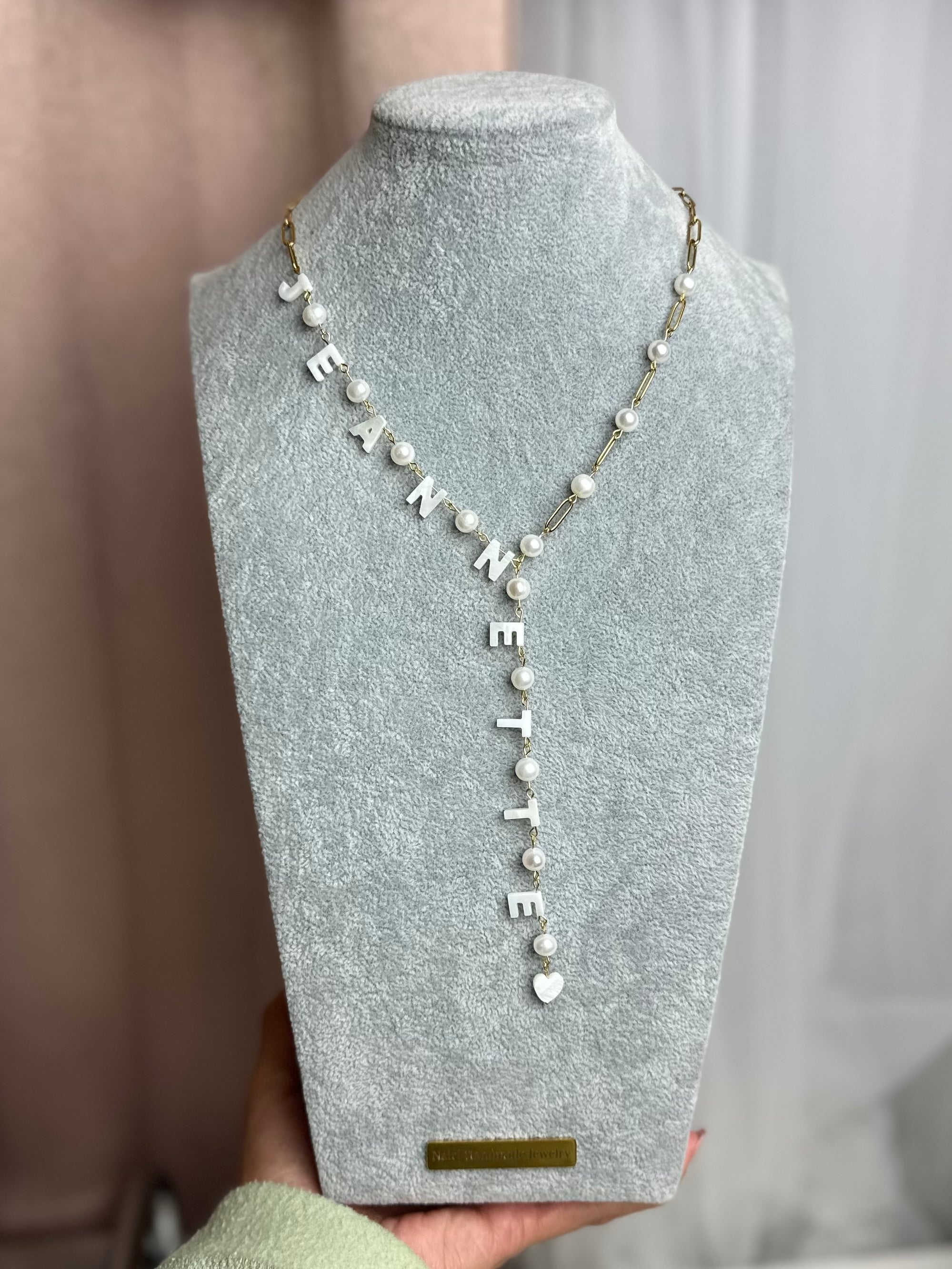 Lariat Name Necklace