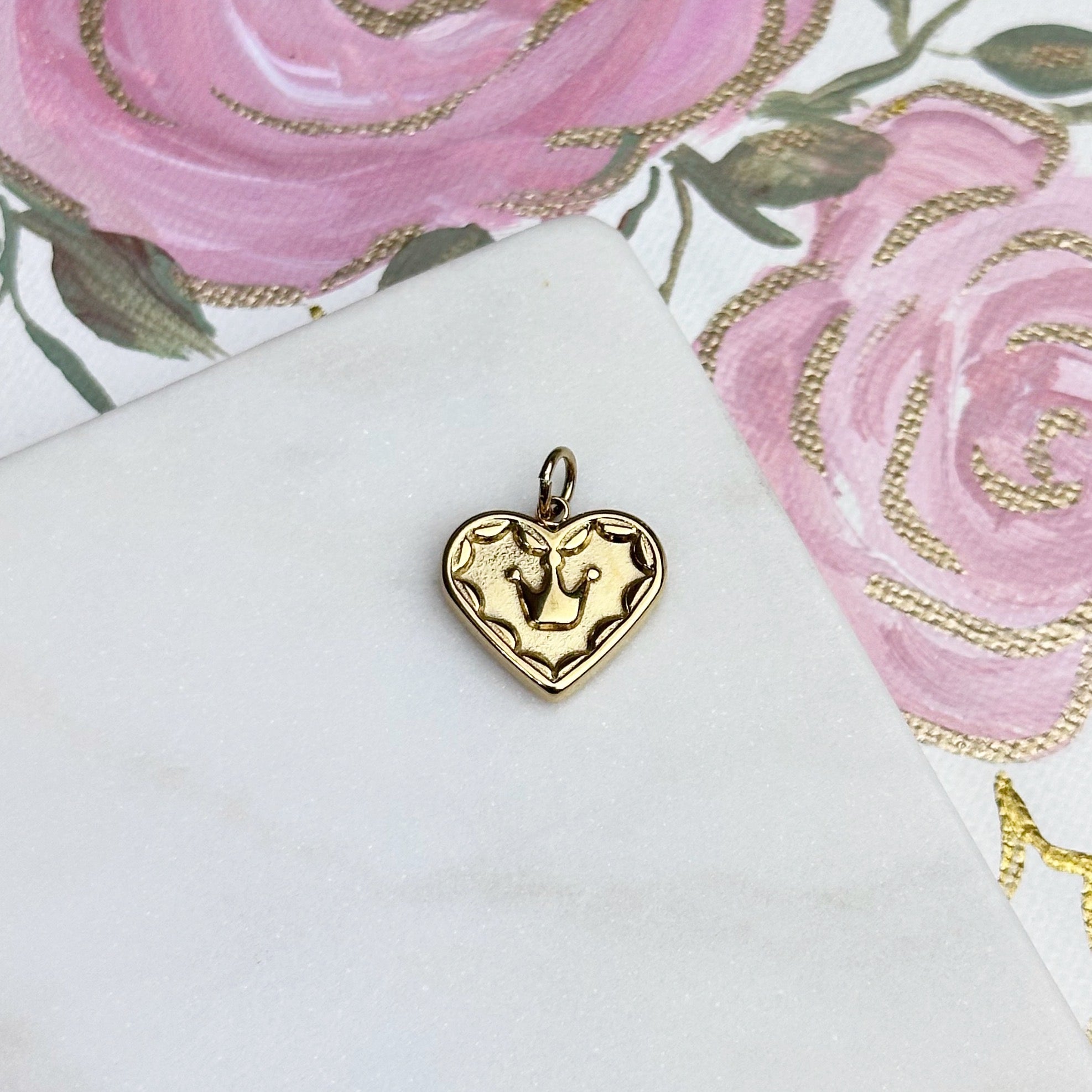 Royal Heart Charm