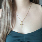 Cross Necklace (Silver)