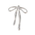 Ribbon Adorned Silver Charm