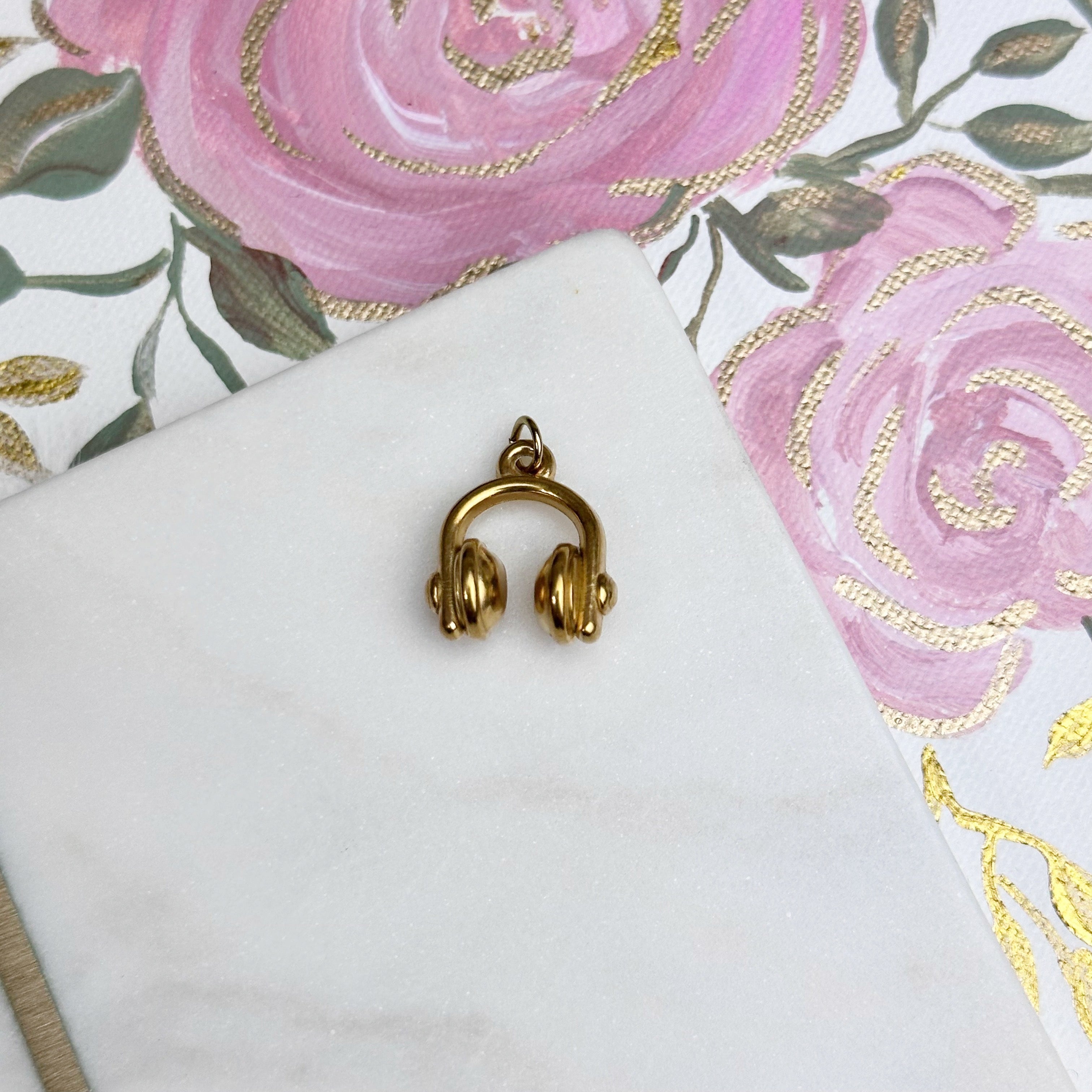 Soundwave Gold Charm