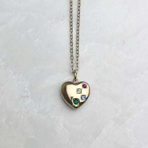 Shining Heart Necklace