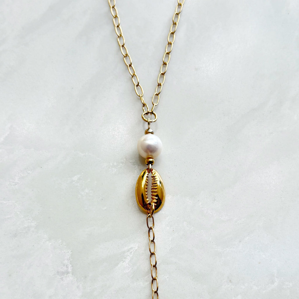 Golden Shoreline Necklace