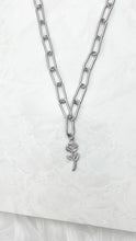 Load image into Gallery viewer, The Rose Necklace (Silver)
