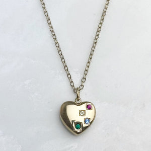 Shining Heart Necklace