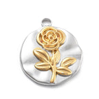 Silver and Thorn Charm