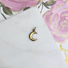 Load image into Gallery viewer, Dainty Moon Charm

