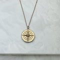 Compass Gold Necklace