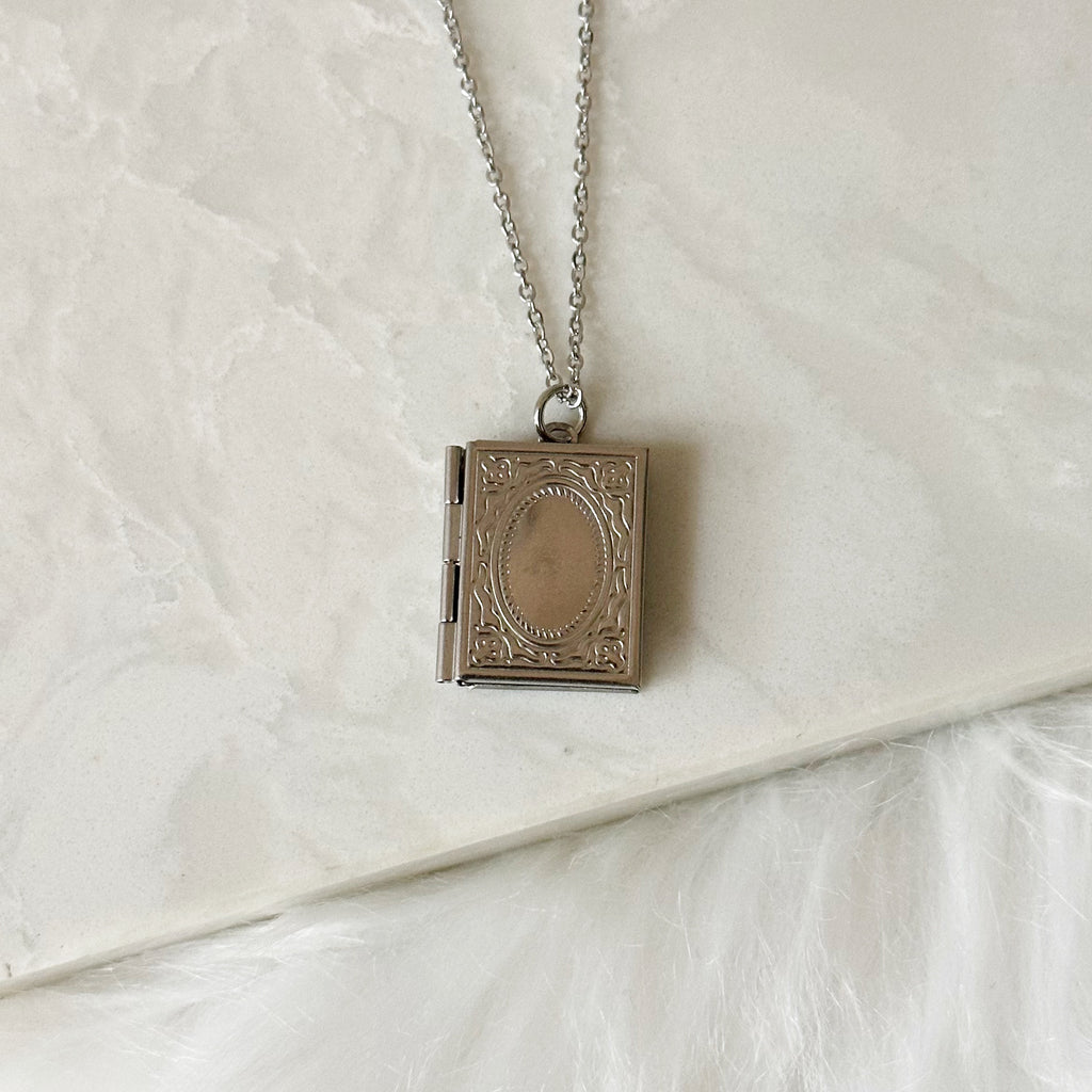 The Book Locket Necklace