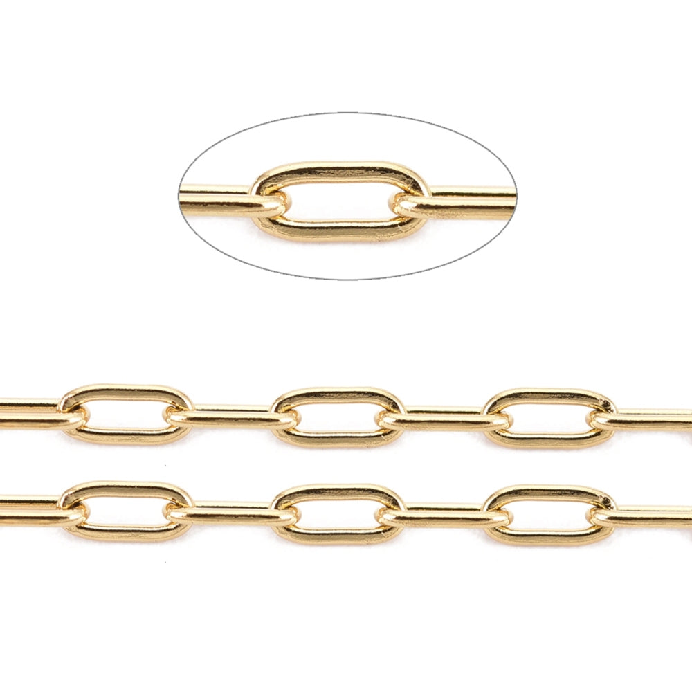 Dainty Paperclip Chain