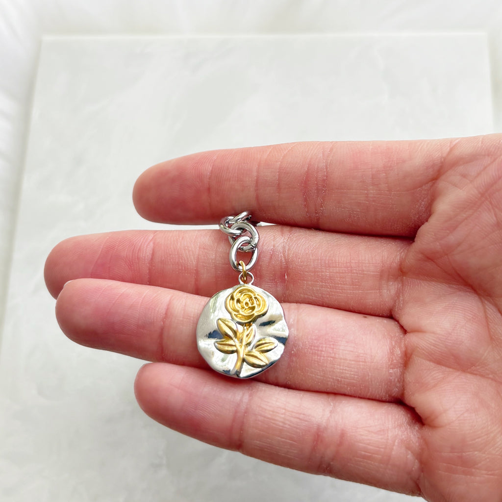 Silver and Thorn Necklace