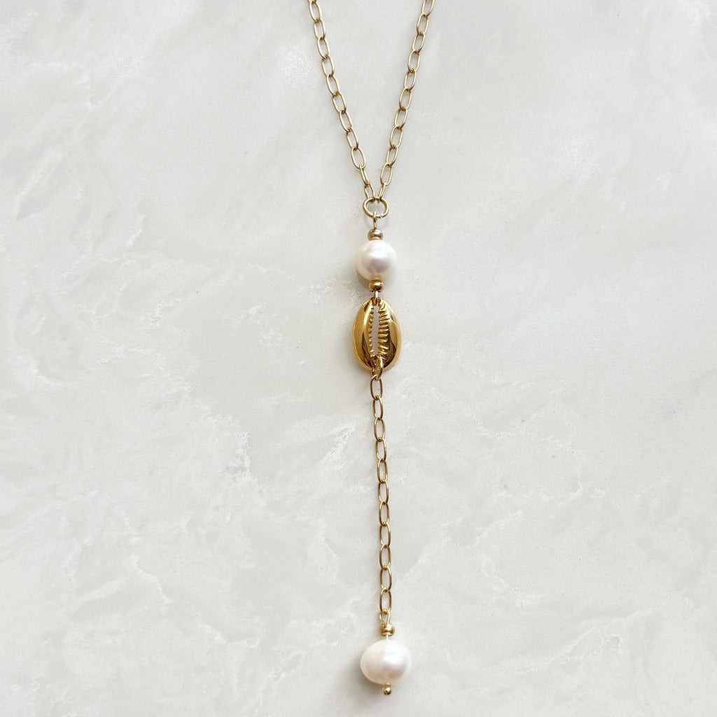 Golden Shoreline Necklace
