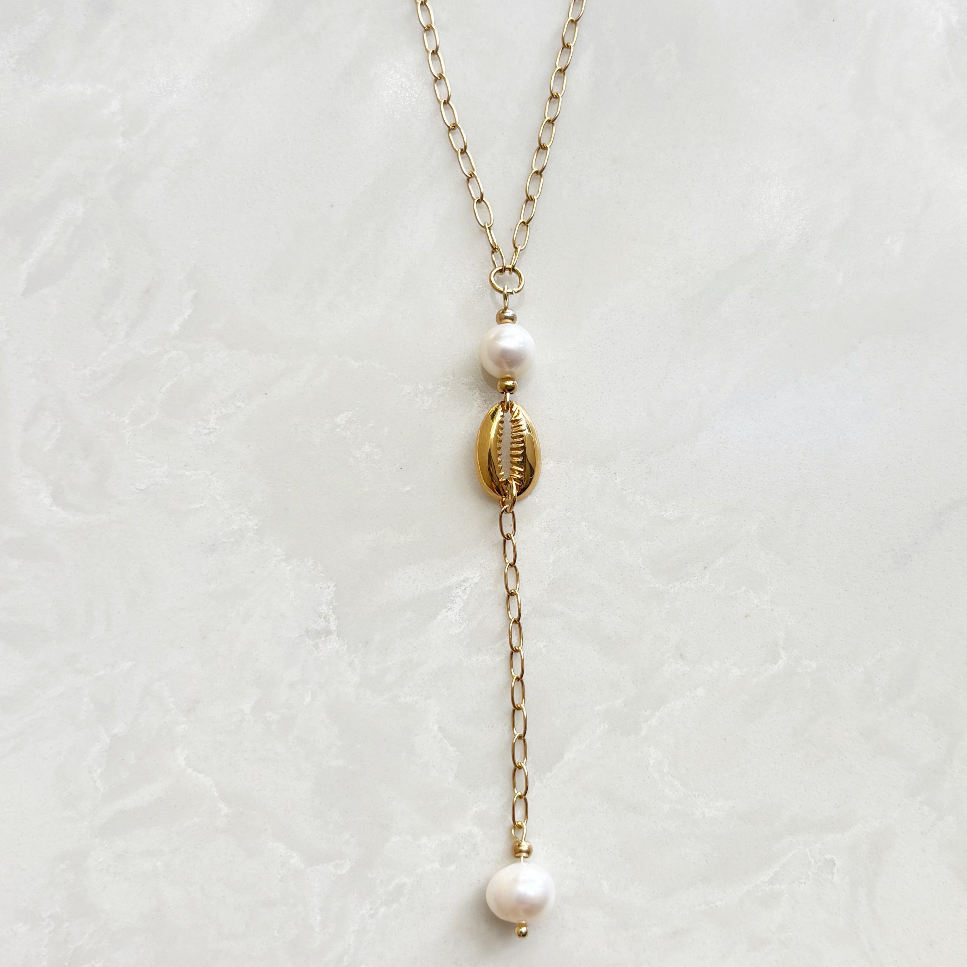 Golden Shoreline Necklace