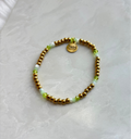 Green and Gold Bracelet