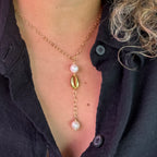 Golden Shoreline Necklace