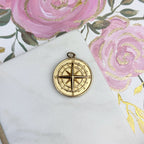Guiding Compass Gold Charm
